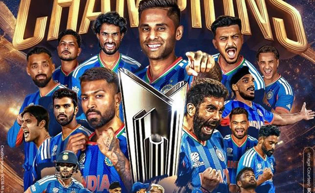 ଭାରତର ଐତିହାସିକ ଟି-୨୦ ବିଶ୍ୱକପ୍ ବିଜେତା ଦଳକୁ ନୀତା ଅମ୍ବାନୀଙ୍କ ଅଭିନନ୍ଦନ ଭାରତର ଐତିହାସିକ ଟି-୨୦ ବିଶ୍ୱକପ୍ ବିଜେତା ଦଳକୁ ନୀତା ଅମ୍ବାନୀଙ୍କ ଅଭିନନ୍ଦନ