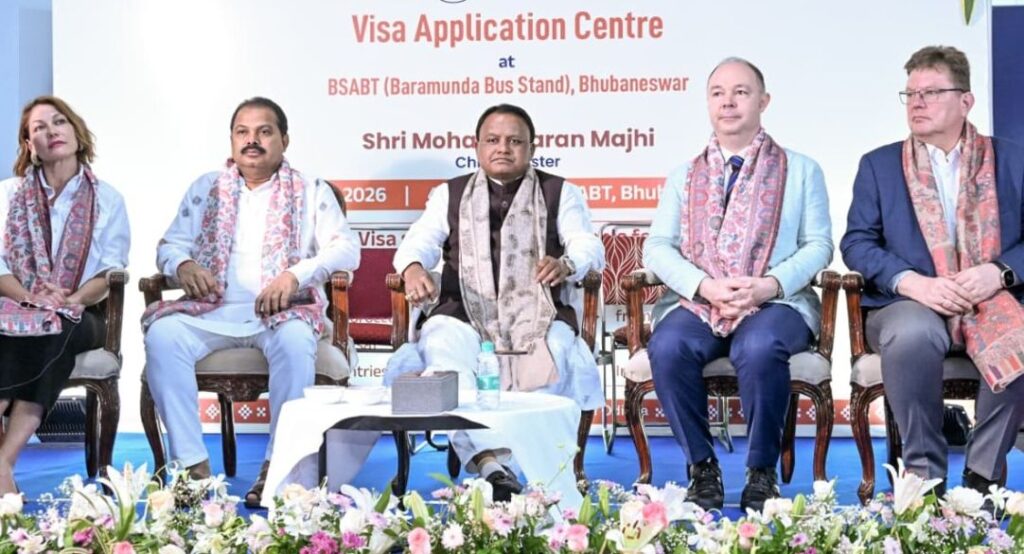 ଭୁବନେଶ୍ୱର ରେ VFS ଗ୍ଲୋବାଲ ଭିସା ଆବେଦନ କେନ୍ଦ୍ର ଉଦ୍ଘାଟନ କଲେ ମୁଖ୍ୟମନ୍ତ୍ରୀ ଭୁବନେଶ୍ୱର