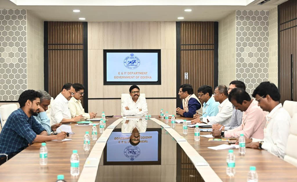 “ଭାରତ ନେଟ୍ ପରିଯୋଜନା” ଫେଜ୍-୩ ର ପ୍ରଗତି ଏବଂ ଆଗାମୀ କାର୍ଯ୍ୟପନ୍ଥା ସମ୍ପର୍କରେ ସମୀକ୍ଷା BharatNet Phase-3 progress reviewed