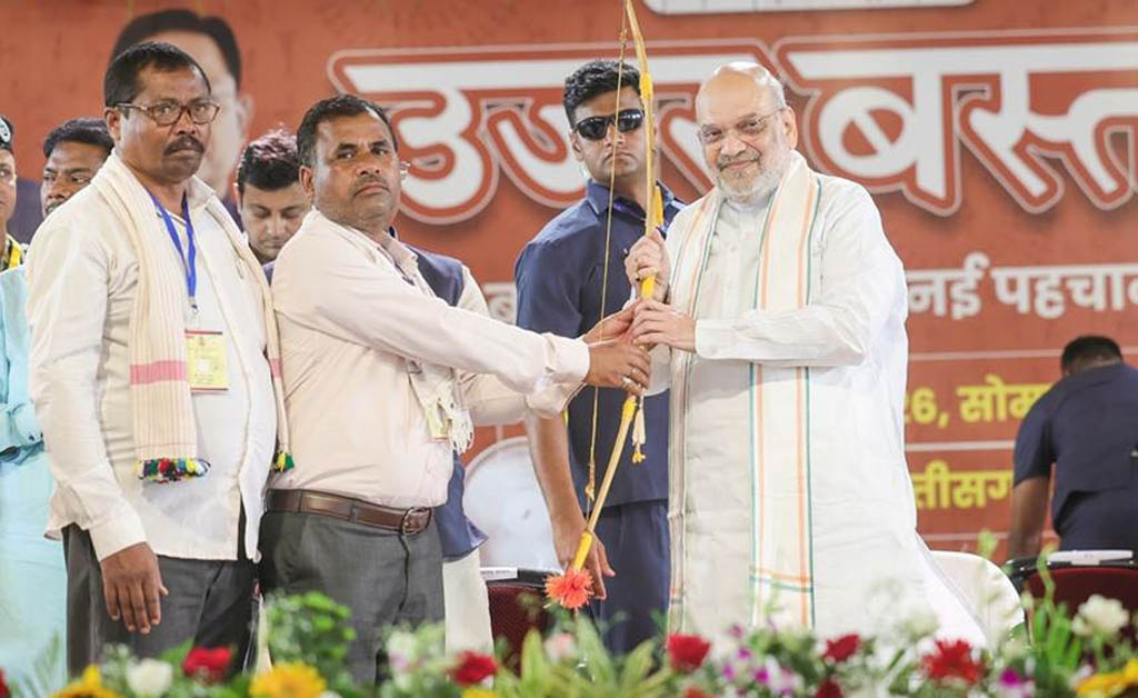 ସହିଦ ଜବାନ ଏବଂ ନକ୍ସଲ ହିଂସାରେ ପୀଡିତଙ୍କ ପରିବାରକୁ ଭେଟିଲେ ଅମିତ ଶାହ ଅମିତ ଶାହ