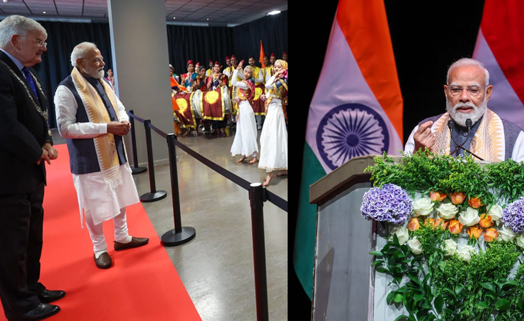 ନେଦରଲ୍ୟାଣ୍ଡରେ ପ୍ରବାସୀ ଭାରତୀୟଙ୍କୁ ପ୍ରଧାନମନ୍ତ୍ରୀଙ୍କ ସମ୍ବୋଧନ