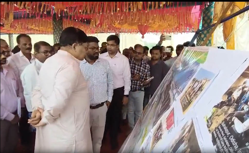 ଗଞ୍ଜାମ ଜିଲ୍ଲାରେ ବିଭିନ୍ନ ପ୍ରକଳ୍ପର ସମୀକ୍ଷା କଲେ ମନ୍ତ୍ରୀ ପୃଥ୍ଵୀରାଜ ହରିଚନ୍ଦନ Prithiviraj Harichandan reviews 2 projects in Ganjam