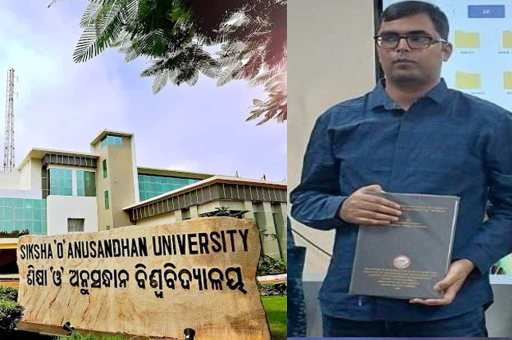 ସାନ୍ଦିପନି ଚୌଧୁରୀଙ୍କୁ ଇଂରାଜୀ ସାହିତ୍ୟରେ ଡକ୍ଟରେଟ୍ ସମ୍ମାନ ସାନ୍ଦିପନି ଚୌଧୁରୀ