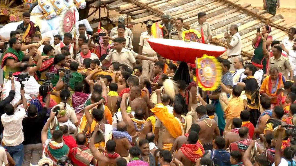 ବାହୁଡା ଯାତ୍ରା: ଆରମ୍ଭ ହେଲା ପହଁଣ୍ଡି ବିଜେ, ଅପରାହ୍ନରେ ବାହୁଡିବେ ମହାପ୍ରଭୃ ବାହୁଡା ଯାତ୍ରା