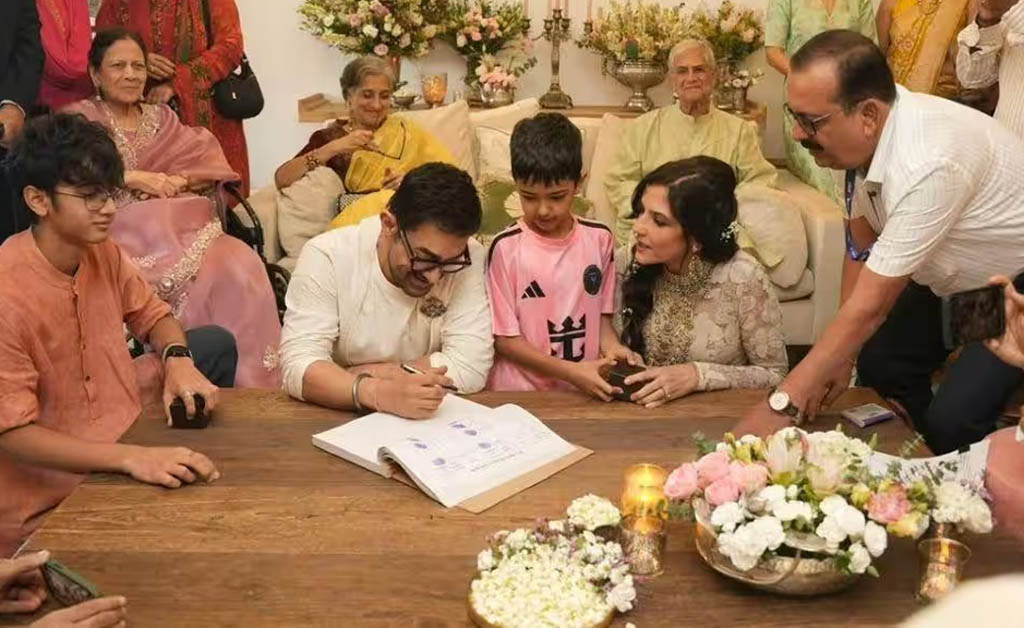 ତୃତୀୟ ଥର ପାଇଁ ବିବାହ କଲେ ଆମିର ଖାନ ତୃତୀୟ ଥର ପାଇଁ ବିବାହ କଲେ ଆମିର ଖାନ