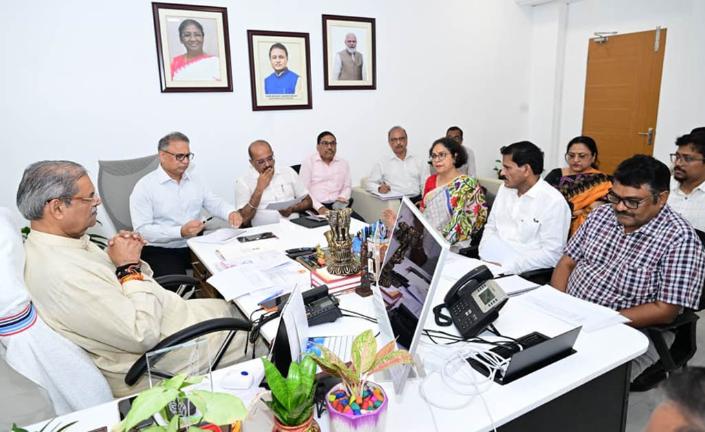 ରାଜ୍ୟରେ କମ୍ ବର୍ଷା ଯୋଗୁଁ ସୃଷ୍ଟି ହୋଇଥିବା ସ୍ଥିତିକୁ ନେଇ ଉଚ୍ଚସ୍ତରୀୟ ବୈଠକ High-Level Review on Rainfall Deficit in Odisha