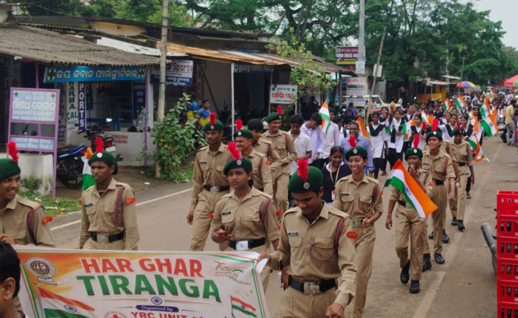 ‘ହର ଘର ତ୍ରିରଙ୍ଗା’: ଟାଙ୍ଗୀରେ ବିରାଟ ଶୋଭାଯାତ୍ରା ‘ହର ଘର ତ୍ରିରଙ୍ଗା’: ଟାଙ୍ଗୀରେ ବିରାଟ ଶୋଭାଯାତ୍ରା