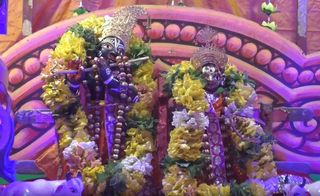 ତୁଳସୀକ୍ଷେତ୍ରରେ ରାଧାଗୋବିନ୍ଦଙ୍କ ଦିବ୍ୟ ଝୁଲଣ ଲୀଳା ଦର୍ଶନ ପାଇଁ ଭକ୍ତଙ୍କ ସମାଗମ Kendrapada: Julan Yatra of Sri Baldev Jew