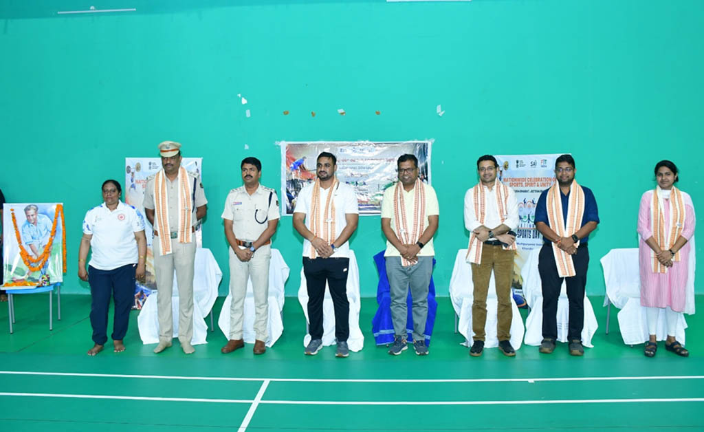 କ୍ରୀଡ଼ା ବା ଯୋଗ ଦୈନିକ ପ୍ରଧାନ କର୍ମ ହେବା ଉଚିତ୍: ଖୋର୍ଦ୍ଧା ଅତିରିକ୍ତ ଜିଲ୍ଲାପାଳ ତ୍ରି ଦିବସୀୟ ଜାତୀୟ କ୍ରୀଡା ଦିବସ -୨୦୨୬ ଉଦଯାପିତ