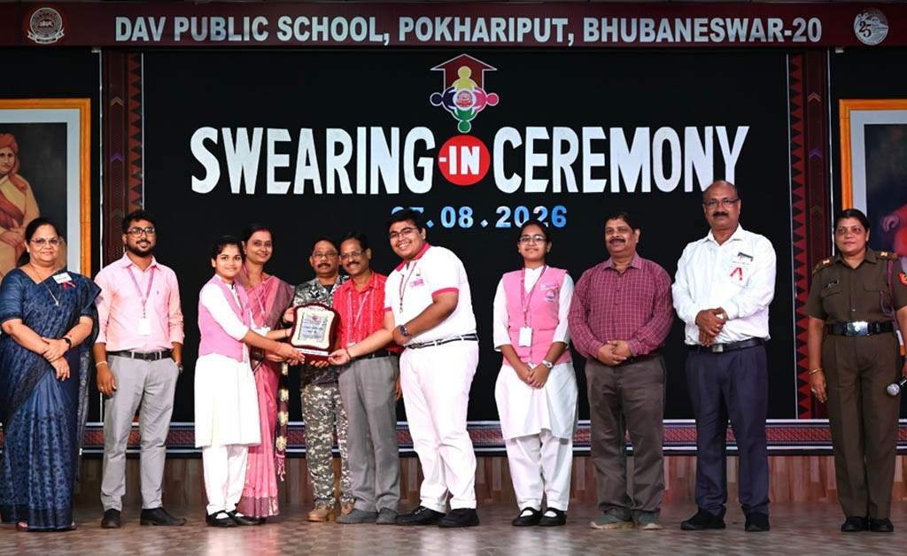 ଡିଏଭି ପୋଖରୀପୁଟରେ ଛାତ୍ର ପ୍ରତିନିଧିଙ୍କ ଶପଥ ପାଠୋତ୍ସବ ଡିଏଭି ପୋଖରୀପୁଟରେ ଛାତ୍ର ପ୍ରତିନିଧିଙ୍କ ଶପଥ ପାଠୋତ୍ସବ