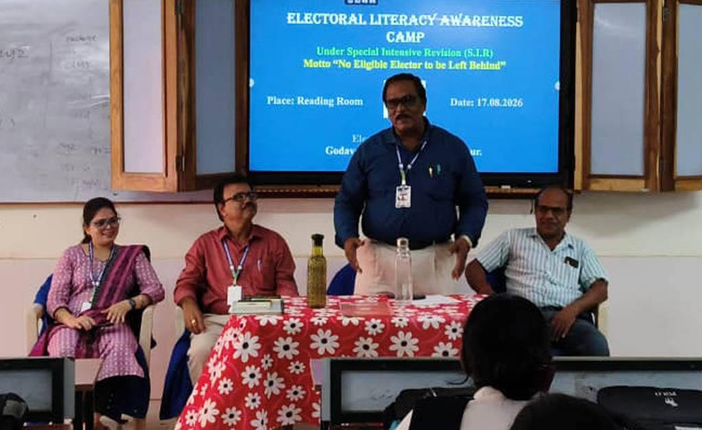 ଗୋଦାବରୀଶ ମହାବିଦ୍ୟାଳୟରେ ଭୋଟର ସଚେତନତା କାର୍ଯ୍ୟକ୍ରମ ଗୋଦାବରୀଶ ମହାବିଦ୍ୟାଳୟରେ ଭୋଟର ସଚେତନତା କାର୍ଯ୍ୟକ୍ରମ