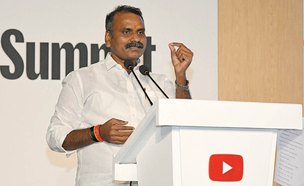 ୟୁଟ୍ୟୁବ୍ ଇମ୍ପାକ୍ଟ ଶିଖର ସମ୍ମିଳନୀ ୨୦୨୬ରେ କେନ୍ଦ୍ର ମନ୍ତ୍ରୀଙ୍କ ଉଦବୋଧନ Dr. L. Murugan Highlights Role of Creator Economy and AI in Building Viksit Bharat at YouTube Impact Summit 2026