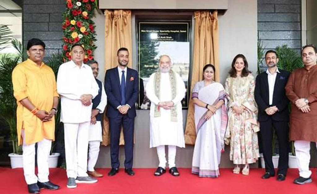 ମାକ୍ସ ସ୍ମାର୍ଟ ସୁପର ସ୍ପେଶାଲିଟି ହସ୍ପିଟାଲର ନୂତନ ଭବନ ଉଦଘାଟନ କଲେ ଅମିତ ଶାହ Union Home Minister and Minister of Cooperation Shri Amit Shah inaugurates new building of the Max Smart Super Speciality Hospital in Delhi