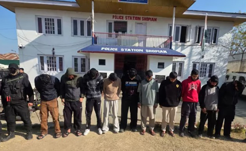 ଆତଙ୍କୀ ପାଣ୍ଠି ନେଟୱର୍କ ଠାବ, ୧୦ ଗିରଫ Terror funding network unearthed; 10 arrested