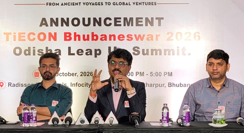TiECon Bhubaneswar: ଅକ୍ଟୋବର ୩୦ରୁ ଅନୁଷ୍ଠିତ ହେବ ଉଦ୍ୟୋଗପତି ସମ୍ମିଳନୀ ‘ଟାଇକନ ଭୁବନେଶ୍ୱର ୨୦୨୬’ TiECon Bhubaneswar