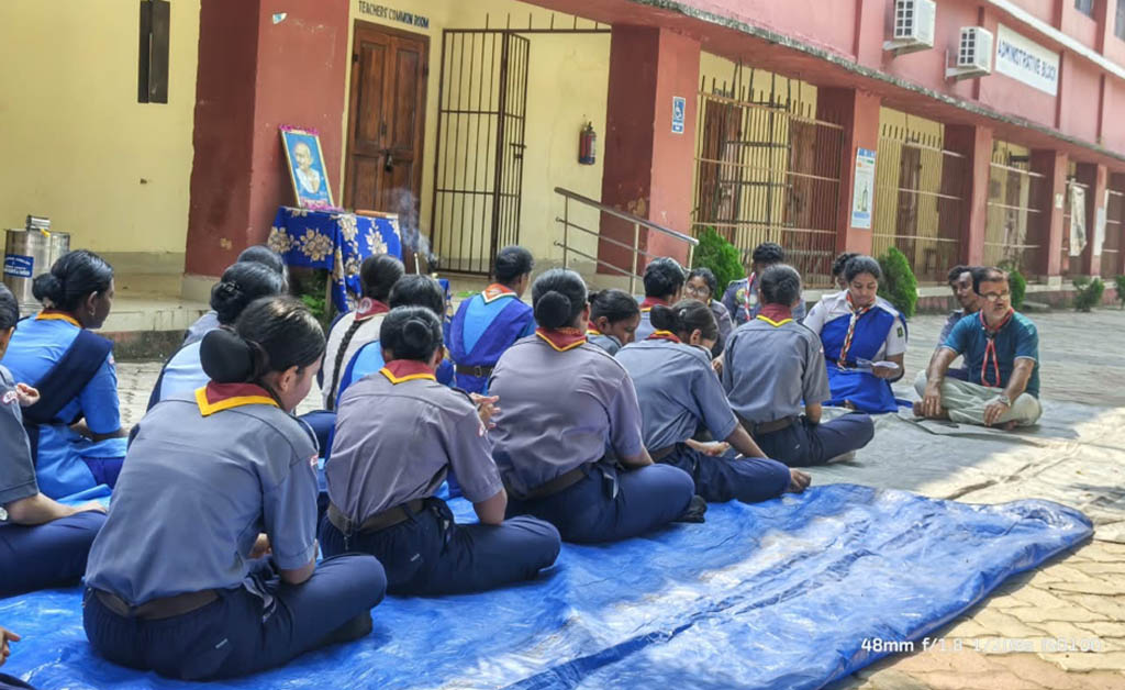 ଗୋଦାବରୀଶ ମହାବିଦ୍ୟାଳୟରେ ଗାନ୍ଧୀ ଜୟନ୍ତୀ ପାଳିତ
