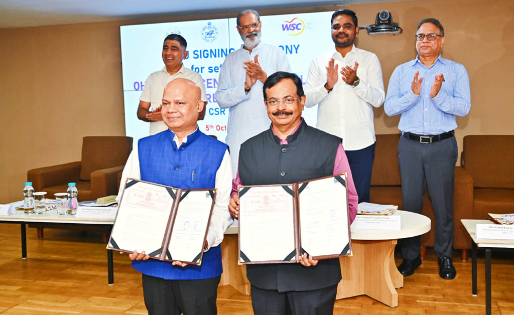 ‘ଗ୍ରୀନ୍ ଏନର୍ଜି ଉତ୍କର୍ଷ କେନ୍ଦ୍ର’ ପ୍ରତିଷ୍ଠା ନେଇ ବୁଝାମଣାପତ୍ର ସ୍ୱାକ୍ଷରିତ K.V. Singh Deo Attends Green Energy MoU Signing