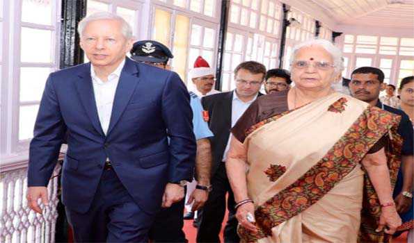 US Ambassador to India visits Raj Bhavan