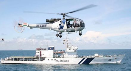 Alert Coast Guards rescued 46 people, including Crew members and 16 Indian Scientists when their SCI Vessel 'Sagara Sampada' caught fire in Mangaluru Coast