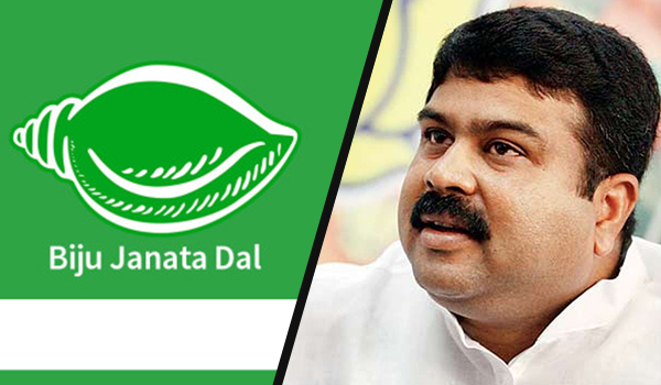 BJD's pot-shot at Dharmendra Pradhan for criminalisation of poll politics