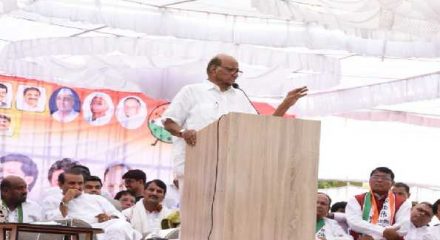 Modi not serious about farmers problems: Sharad Pawar