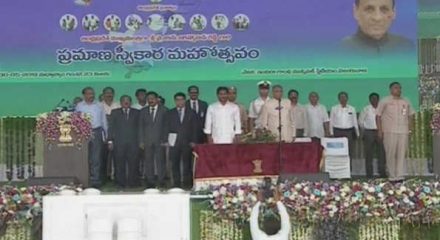 Jagan Reddy sworn-in as Andhra Pradesh CM