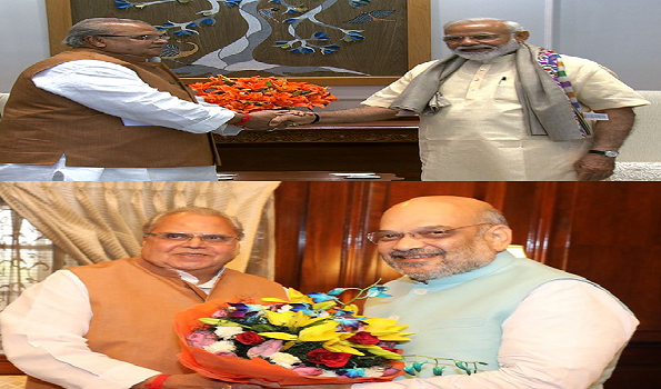 J&K Guv Malik meets PM, Shah, says EC to decide dates for Assembly polls