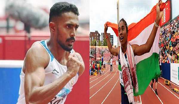 Hima Das bags fourth gold in 200m, Anas wins gold in 400m