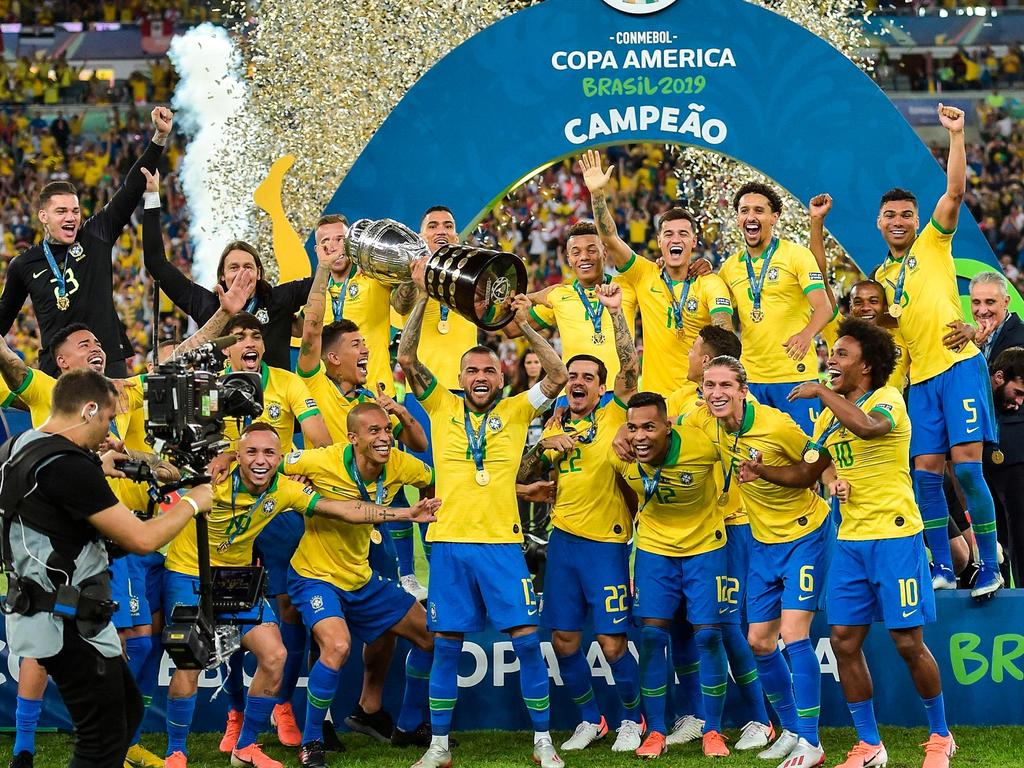 Five Brazil players named in Copa America team of the tournament