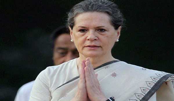 Sonia Gandhi appointed as new interim Congress president