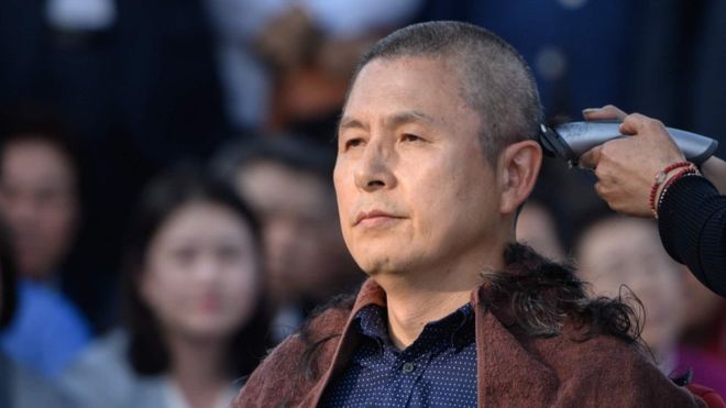 Why shave the head ? South Korean politicians shaving their heads