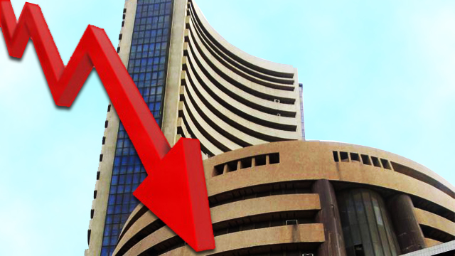 Sensex crashes 642.22 pts