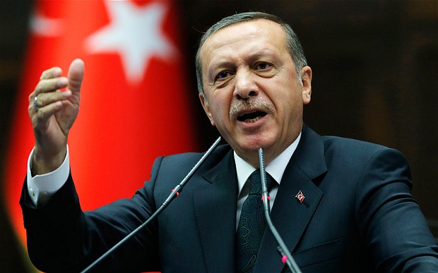 War on Syria to go on! Erdogan Tells Johnson Ankara to continue offensive until removal of IS, PKK threats