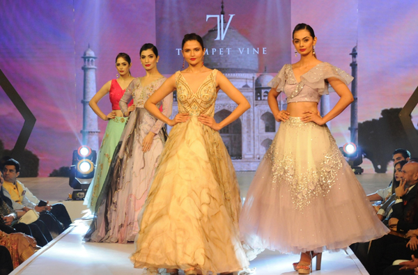 Amritsar: Models during a fashion show in Amritsar on Nov 19, 2019. (Photo: IANS)