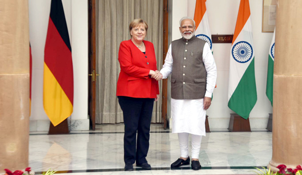 PM meets Chancellor Merkel, seeks enhanced ties in multiple sectors