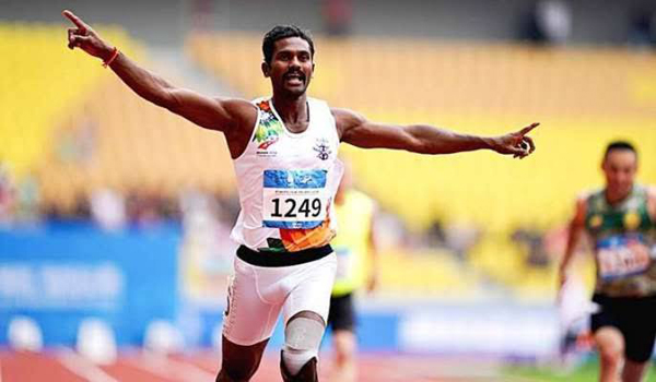 Subedar A Gunasekaran felicitated for winning 3 gold in Military World Games, China