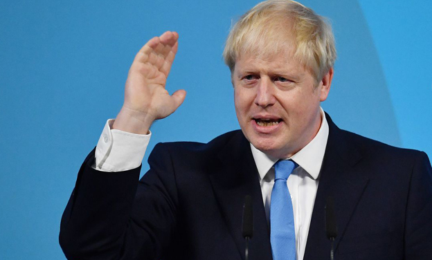 Johnson takes comic route & recreates 'Love Actually' scene urging people to vote for Tories