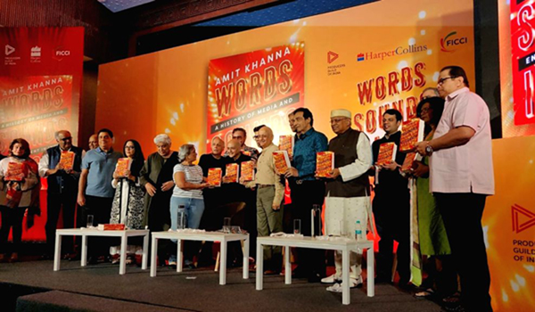 Star-studded launch for Amit Khanna's book