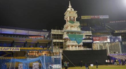Cuttack: Preparation underway ahead of the 3rd ODI match between India and West Indies at Barabati Stadium in Cuttack, Odisha on Dec 20, 2019. (Photo: Surjeet Yadav/IANS)