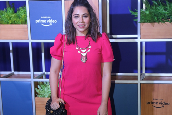 Mumbai: Actress Maanvi Gagroo at a blue carpet event hosted by Amazon Prime Video to welcome Amazon CEO Jeff Bezos, in Mumbai on Jan 16, 2020. (Photo: IANS)