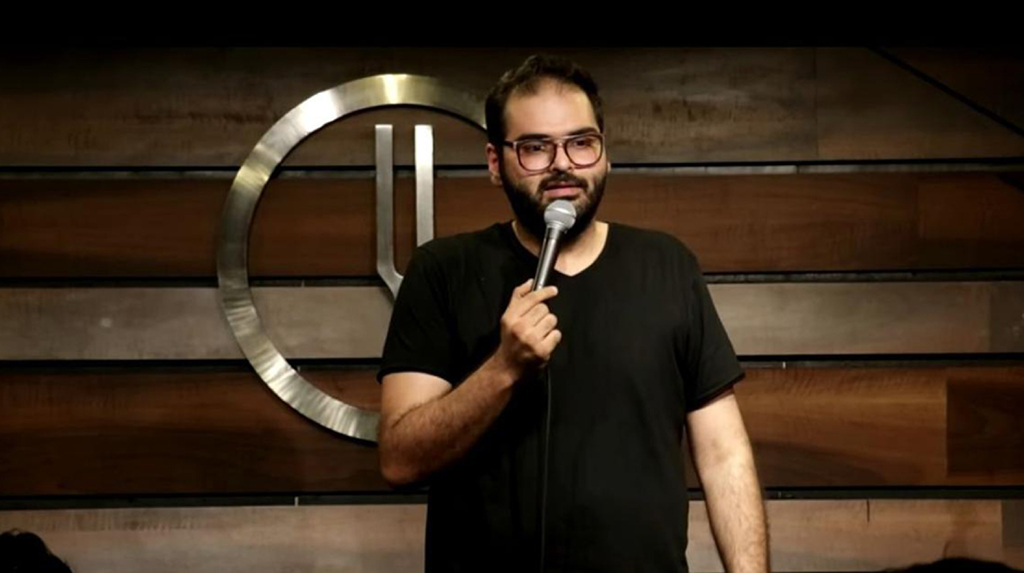 Kunal Kamra takes sarcastic jibes on Twitter after airline ban, takes a dig at journo
