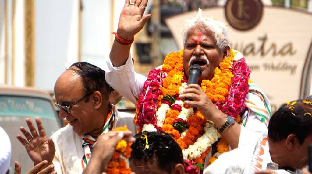 Congress' former Delhi MP Mahabal Mishra suspended