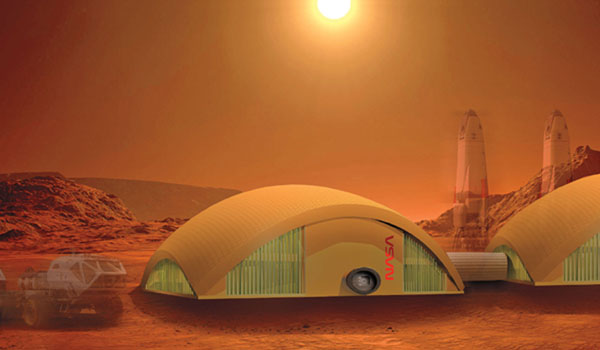 NASA building homes made of fungi for Moon, Mars