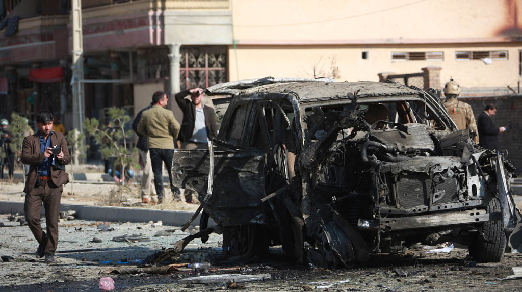6 killed in Kabul car bomb blast