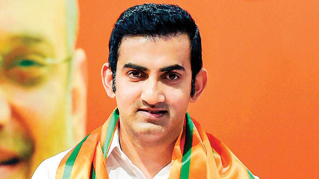 BJP MPs working tirelessly without ads, Gambhir's dig at Kejriwal
