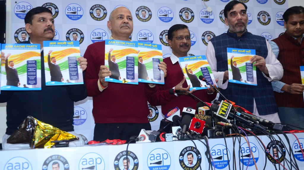 AAP to again pursue half its manifesto promises with Centre