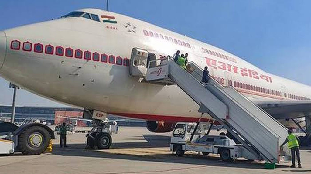Air India flight brings 329 Indians from London to Mumbai
