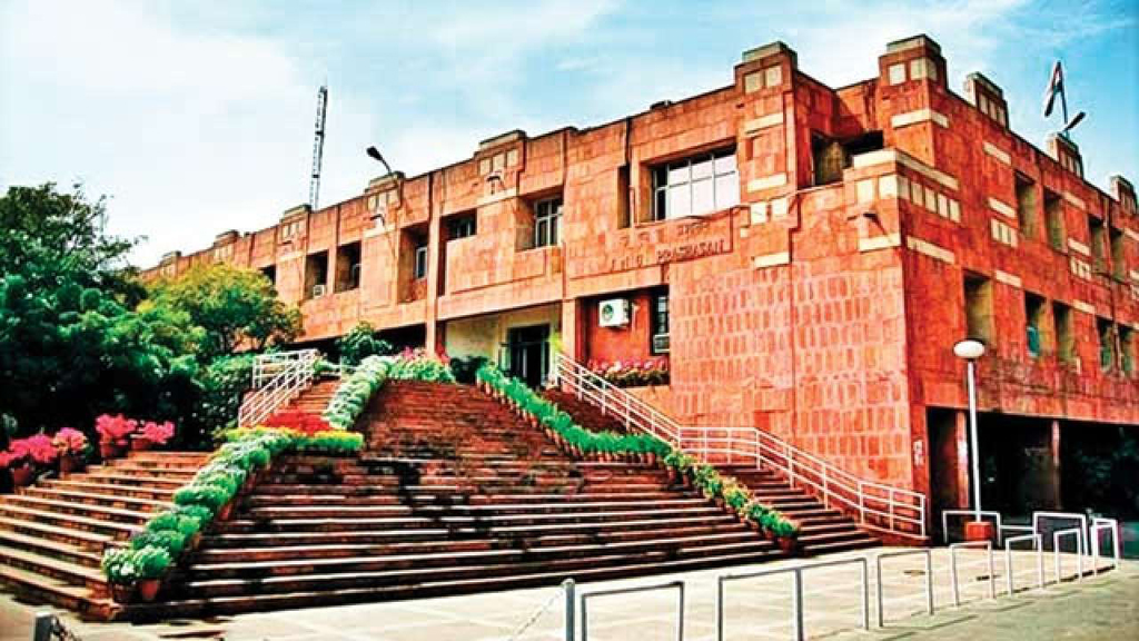 JNU student arrested for sedition produced at judge's house