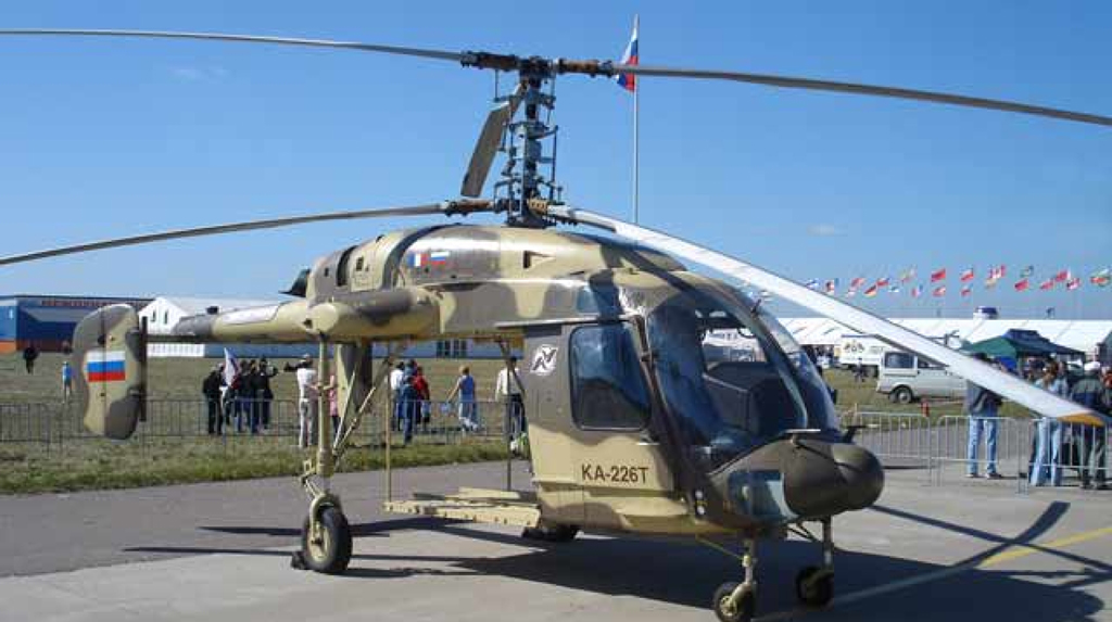 Russian helicopters at Defexpo 2020 for hard-selling