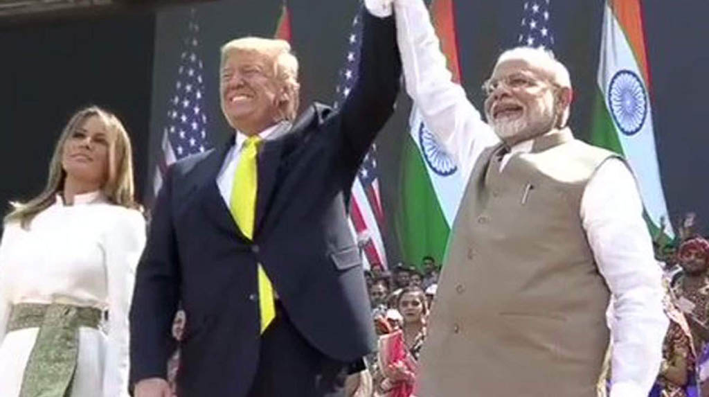 'My friend, India's friend', says Modi as he welcomes Trump at Motera